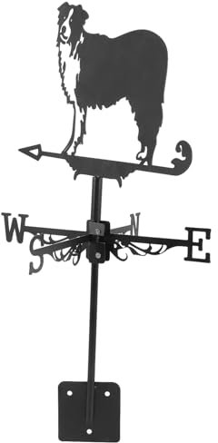 BESPORTBLE Weathervane Windrichtungsanzeiger Metall Tierform Wetterfahne Für Garten Und Terrasse Langlebig Und Einfach Zu Montieren Dekoration