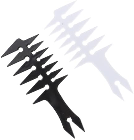 VINTORKY 2stücke Zahnkamm Für Haarstyling Haarkamm Aus Stylingkämme Für Männer Und Frauen Geeignet Für Kurze Lange Und Dicke Haare Salon-haarbürste Für Hause
