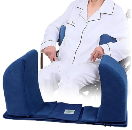 Cojin Antiescaras para Silla De Ruedas,Ayuda para Silla De Ruedas,Soportes Laterales De Silla para Personas Mayores,Cojín De Respaldo para Silla De Ruedas,Accesorios para Sillasde Ruedas
