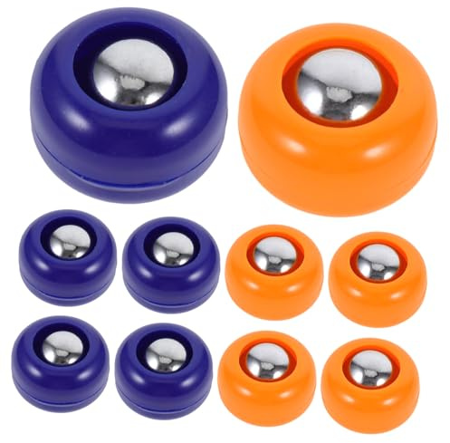 Tisch Shuffleboard Kleiner Ersatzpucks 20 Stück aus PP für Freizeitspiele | Kleiner Curlingkugeln, Rollende Spielsteine, Geeignet für Innen und Außenbereich, für Sportfreunde