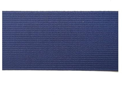 Banda elástica plegable para ropa interior, pantalones, sujetadores, ropa de goma, ajustable, suave, 2 m, 20, 25, 30, 40 y 50 mm (azul marino, 2,40 mm)