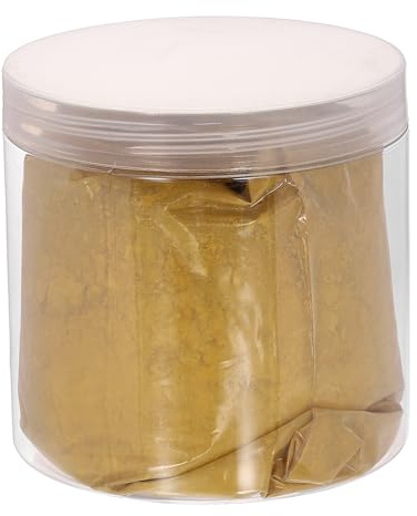sourcing map Pigmento de óxido de hierro para hormigón, malla 800, 200 g, pigmento de lechada de óxido de hierro para pintura de azulejos pastel, cemento, cemento, amarillo limón