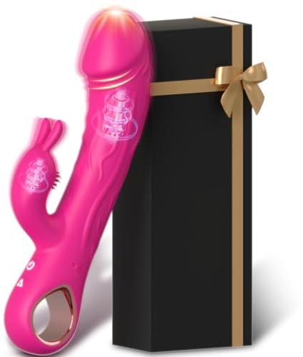 Vibradorador Mujer Juguetes Eroticos Dildo Realista Vibrador con 10 Modos Vibradores Consoladores.. para Mujer con Vibración mujer Vibradorador Vibrador Mando Distancia Juguete Sexualmujer