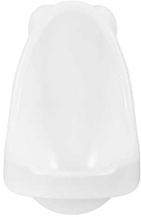 BRIGHTFUFU Orinatoio per Cartoon in Pp Altezza Regolabile e Design Anti-spruzzo, Vasino Portatile Bianco per Maschi per Addestramento al Vasino