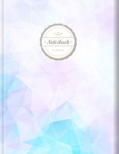 Blanko Notizbuch (©Star, A4, 156 Seiten, Softcover) || Mit Register + Seitenzahlen || Leeres Notizheft zum Selbstgestalten, Zeichenbuch, Skizzenbuch, Blankobuch, Malbuch „Pastell Mosaik“