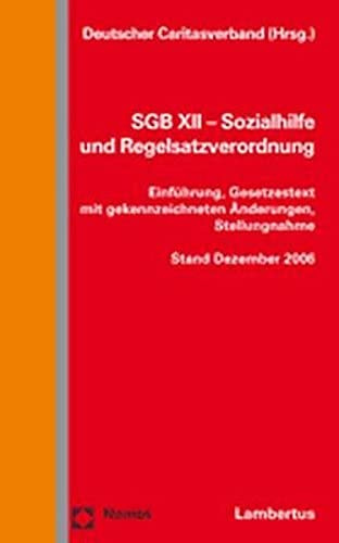 SGB XII - Sozialhilfe und Regelsatzverordnung: Einführung, Gesetzestext mit gekennzeichneten Änderungen, Stellungnahme. Stand Dezember 2006