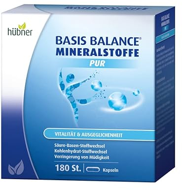 Hübner Multi-Mineral Kompakt | Essentielle Mineralien & Spurenelemente | Tägliche Vitalstoff-Unterstützung | 180 Kapseln