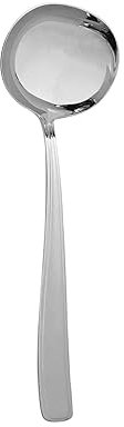 Pintinox Mestolo Servire Beta, Acciaio Inox 18/10, Lunghezza 27,5 cm, Cucchiaione da portata, Prodotto in Italia