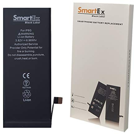 Smartex® Black Label Battery compatible with iPhone 8-1821 mAh | 2 Years Guarantee