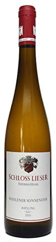 WEINGUT SCHLOSS LIESER, Riesling, Wehlener Sonnenuhr Großes Gewächs, WEIßWEIN (case of 6x750ml) Deutschland/Mosel