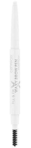Catrice Fill & Fix Waxy Brow Pen Waterproof, Eye Pencil, Augenbrauenstift, Nr. 040 Transparent, transparent, vegan, wasserfest, Mikroplastik Partikel frei (0,25g)