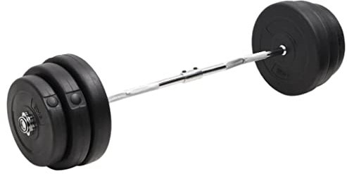 INLIFE Curlstange mit Gewichten 90 kg,91.41kg,3145022