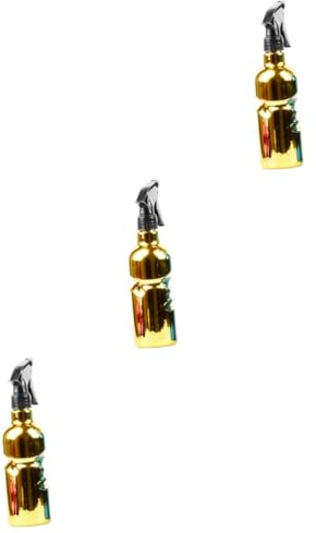 Housoutil 3 Piezas botella de spray de peluquería botella de spray de agua mini botella de spray planta rociador de agua señor del Tipo de empuje pulverizador dispensador