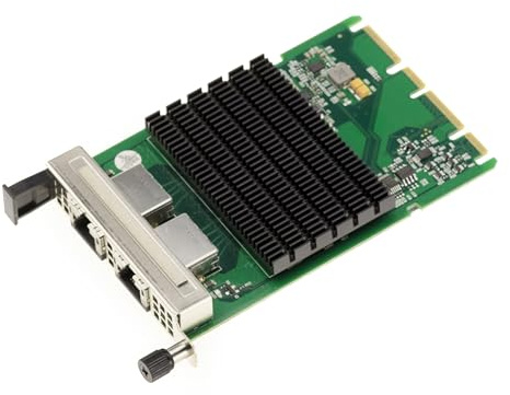 KALEA-INFORMATIQUE Carte OCP 3.0 2 Ports RJ45 10G Intel X550-AT2 | Carte réseau OCP 3.0 double port RJ45 10 Gigabit Ethernet avec chipset Intel X550-AT2 pour serveurs.