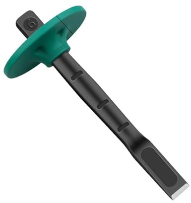 Nybhyjka Burins robustes, burin à béton - Ciseau à brique pour outil de sculpture | Ciseau à bois professionnel, ciseau à pierre à mortier en béton avec protège-main, ciseau à carrelage ciseau à béton