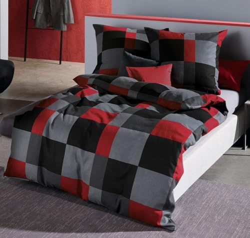 Kaeppel Bettwäsche 135x200 Biber Fein-Biber mit Reißverschluss ***