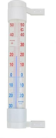 Termometro da esterno, termometro da giardino, analogico, temperatura esterna