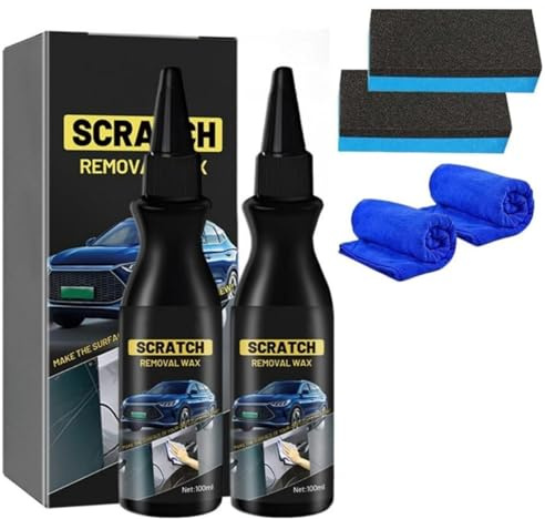 2025 Borra Rayas Profundo Coche, Borra Rayas Coche, Removedor de Scratch del coche,Modelo Crema de reparación de arañazos de coche, Borra arañazos Anti-arañazos Pasta Reparación