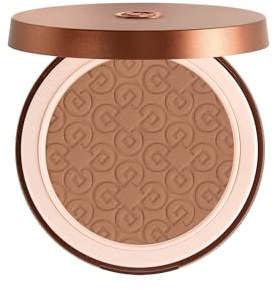 Collistar Magica Terra Bronzing Powder - Polvo bronceador compacto para el rostro, acabado mate o brillante, opacidad acumulativa, larga duración, recargable, 3,3 taormina, 9 g