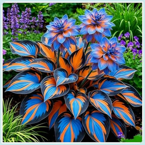Hosta Vaso Rari Graceful/Crescita Rapida Bellissimo Giardino.-6knolle-M
