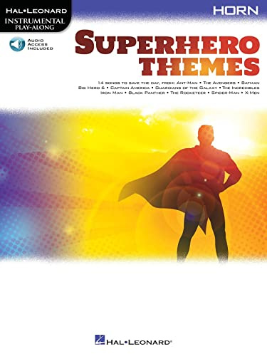 Superhero themes: Instrumental Play-Along - Horn