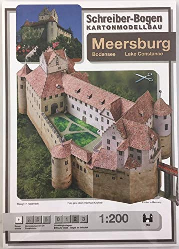 Aue-Verlag Schreiber-Bogen Kartonmodellbau Meersburg 1:200