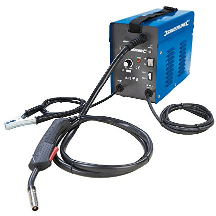 Silverline 427677 Poste à souder sans gaz Turbo MIG 120 A 55-120 A