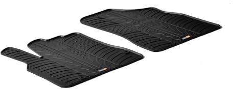 Travall Mats Gummifußmatten Kompatibel Mit Citroen Berlingo Van und Peugeot Partner Van (2008-2018) TRM1046 - Allwettermatten Nach Maß Fussmatten Set