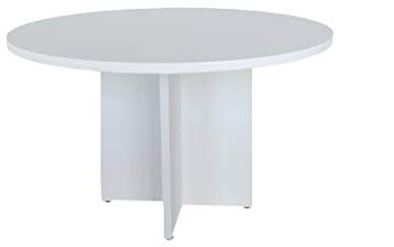 Mesa de Reuniones, Redonda. 100Ø. Color Blanco