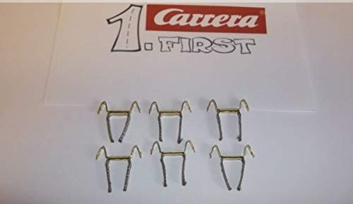 Greenhills Carrera First Doppelbürsten/Zöpfe x 6 Neu G1135 - HO 1:87 - 12,07 mm - Slot Car Bürsten - Zubehör - Bürsten - Grün