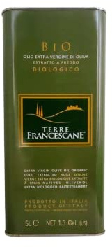 Olio Extra Vergine di Oliva Biologico Terre Francescane 5lt