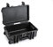 B&W International Transportkoffer Outdoor 6600 (PP.260) Schwarz – Leerkoffer – wasserdicht (IP67), staubdicht, schlagfest, extrem robust