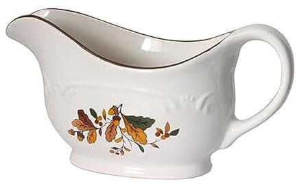 Pfaltzgraff Autumn Berry Gravy Boat Cream, 9 Inches