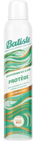 Batiste Shampooing Sec et Soin, Protège, Rafraichit les Cheveux et Apporte du Volume, Enrichi en Keratine Fortifiante, Absorbe Excès de Sebum, Sans Résidus, Sans Rinçage, 200ml