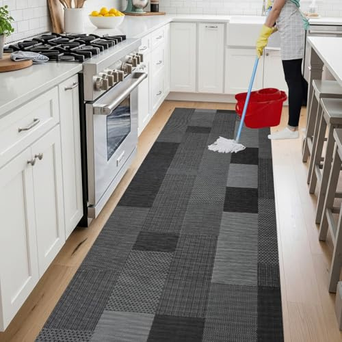 parpyon Tappeto cucina Antiscivolo LUCY Passatoia cucina Lavabile aderisce perfettamente a terra non piega si pulisce con straccio - tappeti casa moderno (50X300, 50)