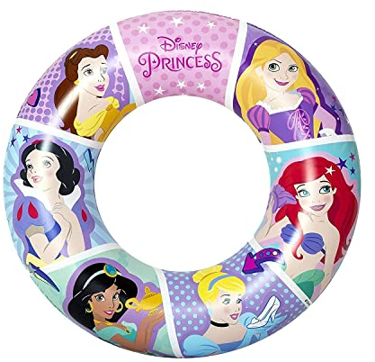Bestway 91043-3 Salvagente ciambella gonfiabile per bambini Principesse Disney