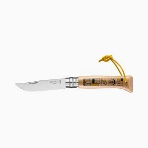 Opinel Taschenmesser No 08 Tour de France, 2022, Hainbuche