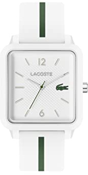 Lacoste Analog Quarzuhr für Herren Kollektion LACOSTE.12.12 Studio mit Silikonarmband