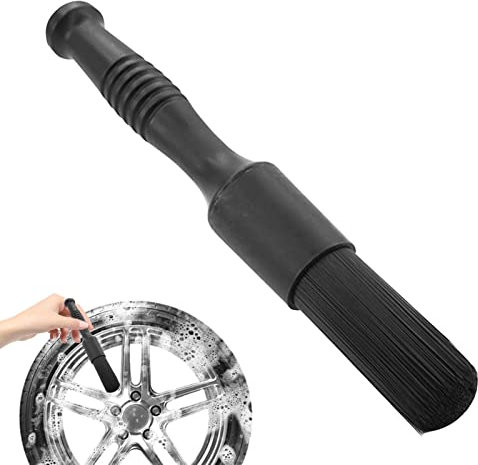 Dirfuny Brosses de nettoyage de voiture | Outil de nettoyage de voiture avec poignée en caoutchouc dur | Brosse pour climatiseur | Brosse pour nettoyer les roues, intérieur, extérieur, cuir