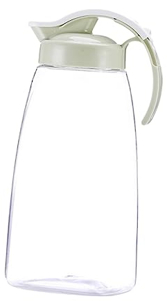 Didiseaon Récipient De Boisson Plastique Bouilloire à Eau Froid Et Chaud Pichet Pour Jus Capacité Vert