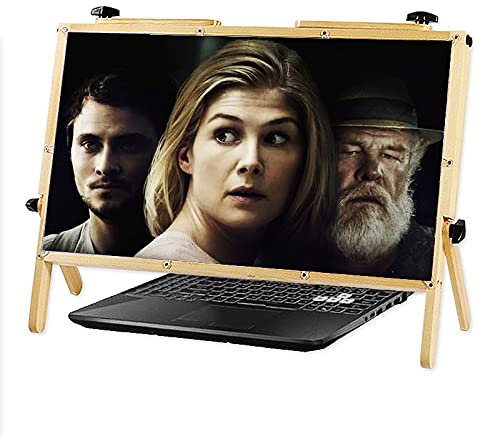 Laptop-Bildschirmlupe, Computer-Bildschirmvergrößerung für Laptop, ultraklare Blu-Ray-3-fach-Vergrößerungslinse, kompatibel mit Laptops, iPads, Mobiltelefonen, Geschenken für Mädchen (natürlich)