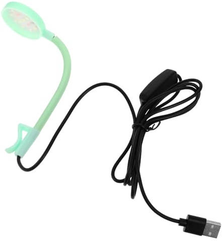 Milisten kleines Aquarium Licht Aquariumlampe Beleuchtung Süßwasserlicht Kleine Aquarienlampe Licht für Meerwasseraquarien LED füllen Clip- Aquarium Lichter Taschenlampe Plastik
