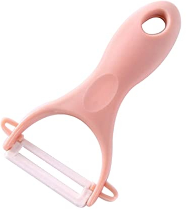 Pelapatate for verdure Pelapatate in ceramica for la casa Pelapatate for patate Affettatrice for frutta Tagliaverdure Pialla pelata Gadget da cucina Pelapatate a colori casuali