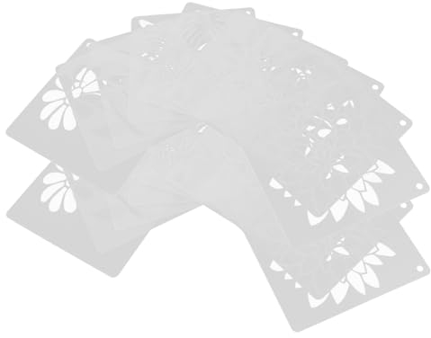 HOMOCONO Blumenschablonen Für Wände Wiederverwendbar Solide Malschablonen Vorlagenset Für Die Dekoration