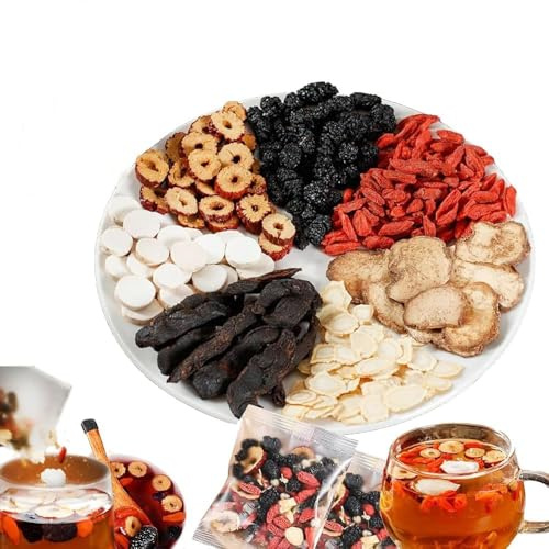 Eunmsi Kräutertee Nieren-Tee, Ginseng Six Treasure Tea, 10 Teebeutel à 15g, Vegan