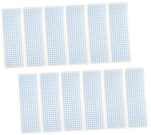 HAWILLOSCH Washi Tape Aufbewahrung Dekorative Klebeband Spenderplatte Kunststoff Blau 40 Stück Handliche Klebeband Unterverpackung Für Selbstgemacht Scrapbooking Und Büro