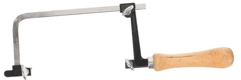 BAZEITFLOW Seghetto Multifunzionale Per Gioielli Seghetto Bow Leggero Con Manico Ergonomico Utensile Portatile Per Lavorazioni Di Precisione e Fai Da Te