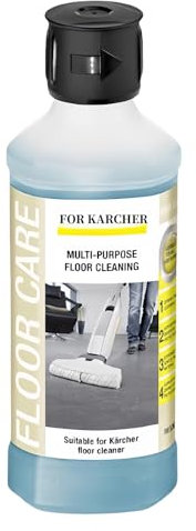 500 Ml Di Soluzione Detergente Multiuso Per Pavimenti Al Gusto Di Limone. Compatibile For Karcher FC5 FC3 FC Series Macchine Lavapavimenti, Aspirapolvere Umido E Secco(1pcs)