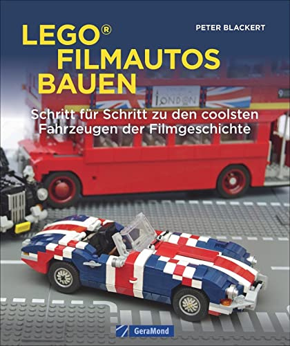 Lego-Filmautos bauen. Schritt für Schritt zu den coolsten Fahrzeugen der Filmgeschichte. 15 legendäre Automodelle – von James Bonds Lotus Esprit bis zu dem Ford Falcon V8 Interceptor aus Mad Max.