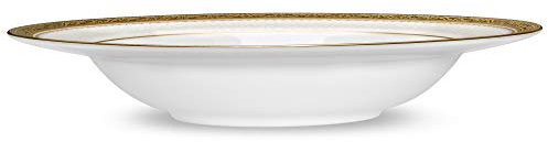 Noritake Odessa - Cuenco para sopa de 340 ml, 20,3 cm, color dorado
